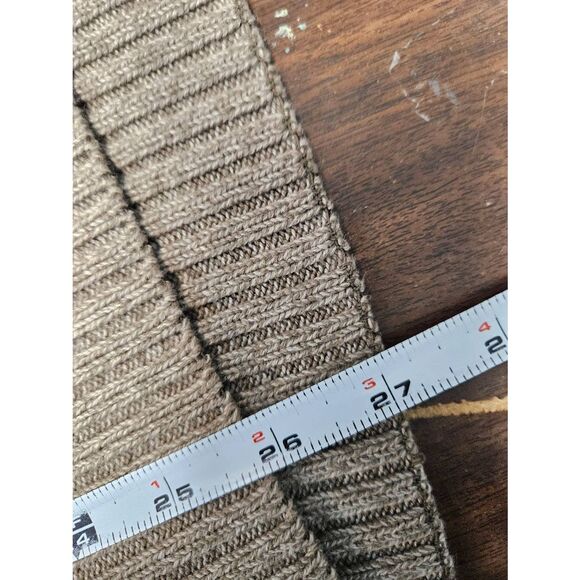 Columbia Quarter Zip Tan Pullover Sweater Mens Size Large - Picture 7 of 7